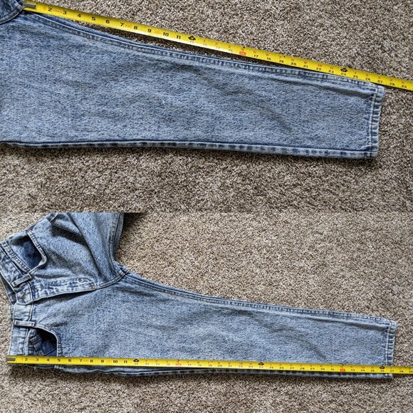 Vintage Acid Wash Jeans Lee 100% Cotton USA 24 00 - Picture 14 of 16